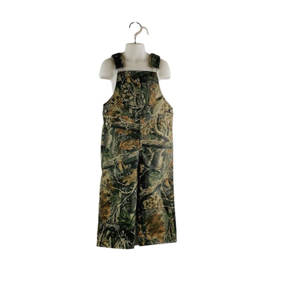 Cabelas Baby Boys Multicolor‎ Realtree Camo Hunting Bib Overalls Size 3T